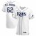 Tampa Bay Rays #62 Shane McClanahan Mens Nike White Home 2020 World Series Bound Authentic Player MLB Jersey