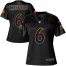 Nike Cleveland Browns #6 Baker Mayfield Black Womens NFL Fashion Game Jersey