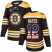 Adidas Boston Bruins #12 Adam Oates Black Home Authentic USA Flag Stanley Cup Final Bound Stitched NHL Jersey