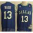 Dallas Mavericks 13 Steve Nash Blue Throwback M&N NBA Jerseys Cheap