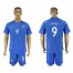 France #9 Giroud Home Soccer Country Jersey