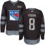 Adidas New York Rangers #8 Jacob Trouba Black 1917-2017 100th Anniversary Stitched NHL Jersey