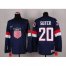 2014 Olympic Team USA #20 Ryan Suter Navy Blue Stitched NHL Jersey