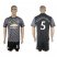 Manchester United #5 Marcos Rojo Black Soccer Club Jersey
