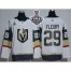 Adidas Vegas Golden Knights #29 Marc-Andre Fleury White Road Authentic 2018 Stanley Cup Final Womens Stitched NHL Jersey