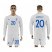 England #20 BARKLEY Goalkeeper Home 2018 FIFA World Cup Long Sleeve Soccer Jersey