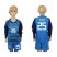 Spain #25 Reina Blue Long Sleeves Goalkeeper Kid Soccer Country Jersey