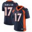 Nike Denver Broncos #17 DaeSean Hamilton Navy Blue Alternate Mens Stitched NFL Vapor Untouchable Limited Jersey