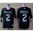 Texas A&M Aggies 2 Johnny Manziel Black Football Techfit NCAA Jerseys