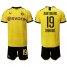 Dortmund #19 Dahoud Home Soccer Club Jersey
