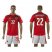 Austria #22 Jantscher Red Home Soccer Country Jersey