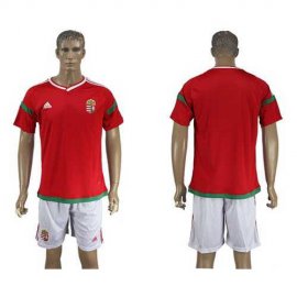 Hungary Blank Home Soccer Country Jersey