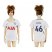Womens Tottenham Hotspur #46 Amos Home Soccer Club Jersey