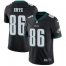 Nike Philadelphia Eagles #86 Zach Ertz Black Alternate Mens Stitched NFL Vapor Untouchable Limited Jersey