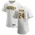 San Diego Padres #24 Greg Allen Mens Nike White Brown Home 2020 Authentic Player Jersey