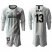 Atletico Madrid #13 Oblak Grey Goalkeeper Long Sleeves Soccer Club Jersey