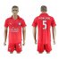Leicester City #5 Morgan Away Soccer Club Jersey