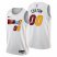 Nike Heat Custom Mens 2022-23 City Edition NBA Jersey – Cherry Blossom White