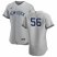 New York Yankees #56 Jonathan Holder Mens Nike Gray Road 2020 Authentic Player MLB Jersey