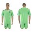 Italy Blank Green Goalkeeper Soccer Country Jersey