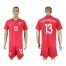 Norway #13 Elyounoussi Home Soccer Country Jersey