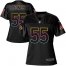 Nike Arizona Cardinals #55 Chandler Jones Black Womens NFL Fashion Game Jersey