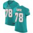 Nike Miami Dolphins #78 Laremy Tunsil Aqua Green Team Color Mens Stitched NFL Vapor Untouchable Elite Jersey