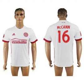 Atlanta United FC #16 Mccann Away Soccer Club Jersey