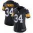 Nike Pittsburgh Steelers #34 Terrell Edmunds Black Team Color Womens Stitched NFL Vapor Untouchable Limited Jersey