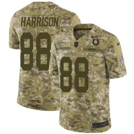 Nike Indianapolis Colts #88 Marvin Harrison Camo Mens Stitched NFL Limited 2018 Salute To Service Jersey