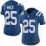 Nike Indianapolis Colts #25 Marlon Mack Royal Blue Team Color Womens Stitched NFL Vapor Untouchable Limited Jersey