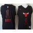 Chicago Bulls #1 Derrick Rose Black Fashion Stitched NBA Jersey