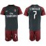 AC Milan #7 S.Castillejo Third Soccer Club Jersey