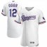 Texas Rangers #12 Rougned Odor Mens Nike White Home 2020 Authentic Player MLB Jersey
