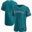 Seattle Mariners Mens Nike Aqua Alternate 2020 Authentic Official Team MLB Jersey