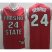 Nike Fresno State Bulldogs 24 Paul George Red NCAA Basketball Jersey