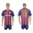 Barcelona #18 Jordi Alba Home Soccer Club Jersey