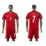 Portugal #7 Figo Home Soccer Country Jersey