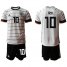 Germany #10 Ozil White Home Soccer Country Jersey