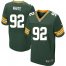 Nike Green Bay Packers #92 Reggie White Green Team Color Mens Stitched NFL Elite Jersey