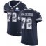 Nike Dallas Cowboys #72 Travis Frederick Navy Blue Team Color Mens Stitched With Established In 1960 Patch NFL Vapor Untouchable Elite Jersey