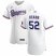 Texas Rangers #52 Taylor Hearn Mens Nike White Home 2020 Authentic Player MLB Jersey