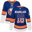Adidas New York Islanders #18 Anthony Beauvillier Royal Blue Home Authentic USA Flag Womens Stitched NHL Jersey