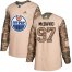Adidas Edmonton Oilers #97 Connor McDavid Camo Authentic 2017 Veterans Day Stitched Youth NHL Jersey