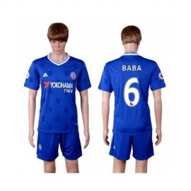 Chelsea #6 Baba Home Soccer Club Jersey