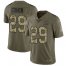 Nike Chicago Bears #29 Tarik Cohen Olive/Camo Mens Stitched NFL Limited 2017 Salute To Service Jersey