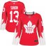 Adidas Toronto Maple Leafs #13 Mats Sundin Red Team Canada Authentic Womens Stitched NHL Jersey