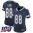 Nike Dallas Cowboys #88 CeeDee Lamb Navy Blue Team Color Womens Stitched NFL 100th Season Vapor Untouchable Limited Jersey