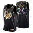Toronto Toronto Raptors #24 Khem Birch Mens Golden Edition Diamond Logo 2021/22 Swingman Jersey – Black Mens
