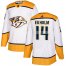 Adidas Nashville Predators #14 Mattias Ekholm White Road Authentic Stitched Youth NHL Jersey